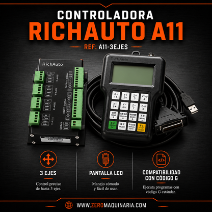 Controladora RichAuto A11 de 3 Ejes