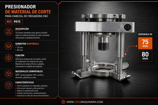 Presionador de material